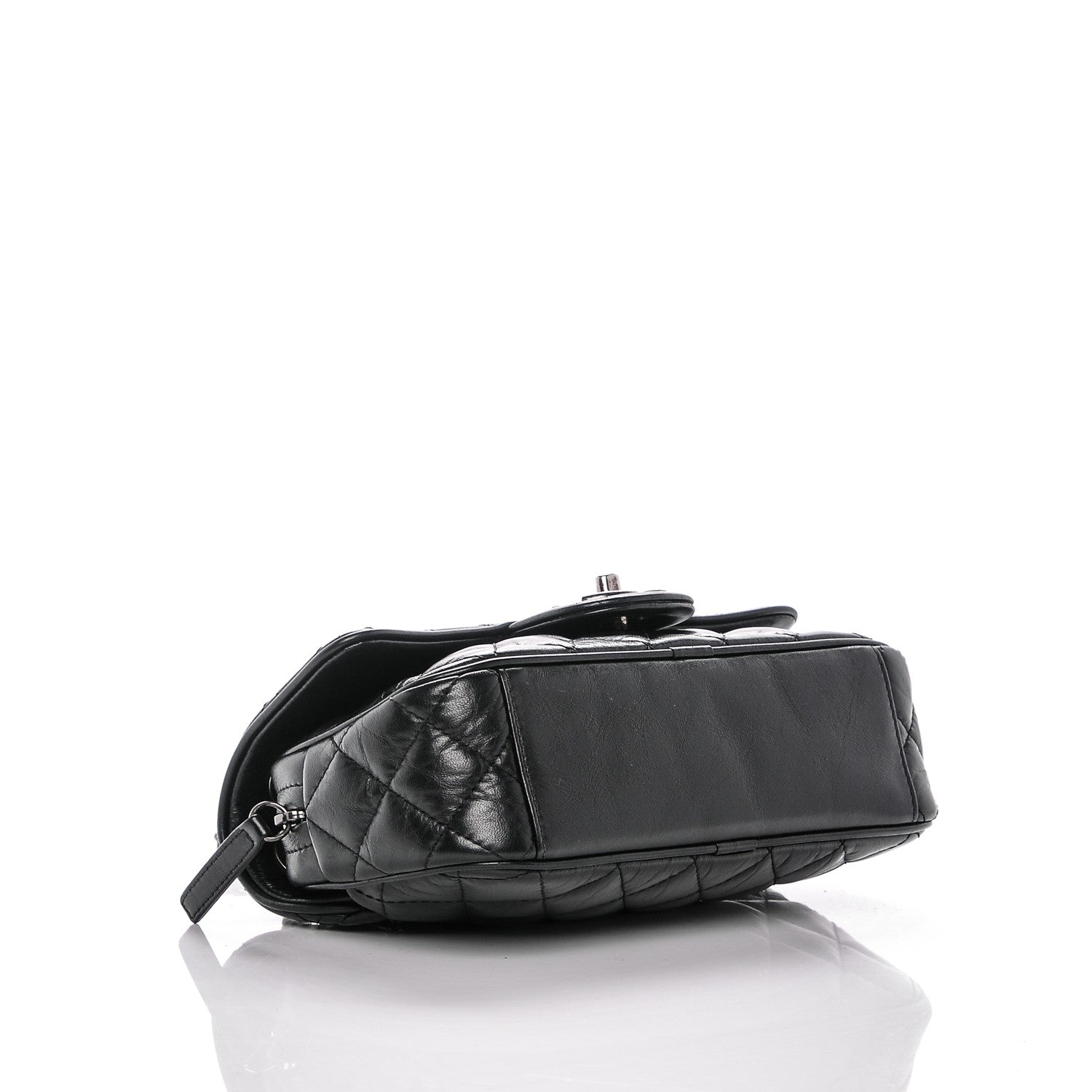 Chanel Aged Calfskin Small Easy Flap Black 4 of 7