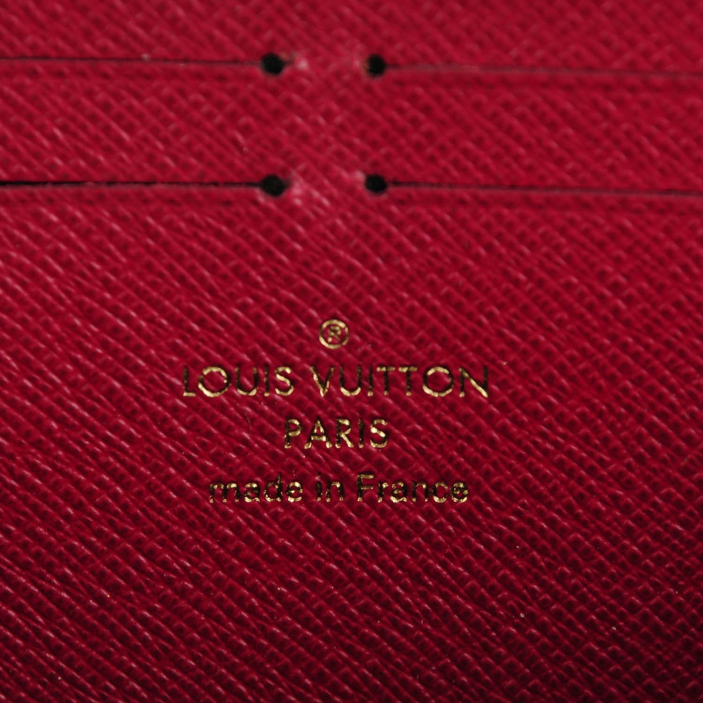 Monogram Clemence Wallet Fuchsia
