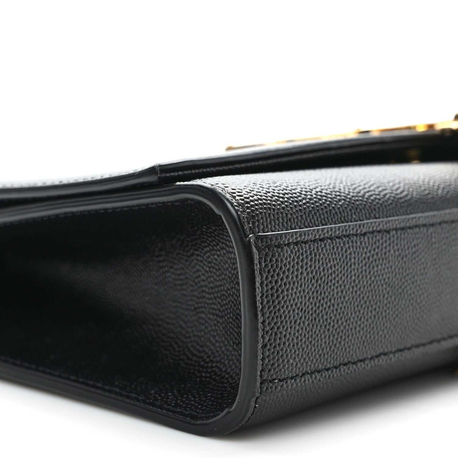 Saint Laurent Grain De Poudre Medium Classic Monogram Kate Tassel Satchel Black 7 of 9