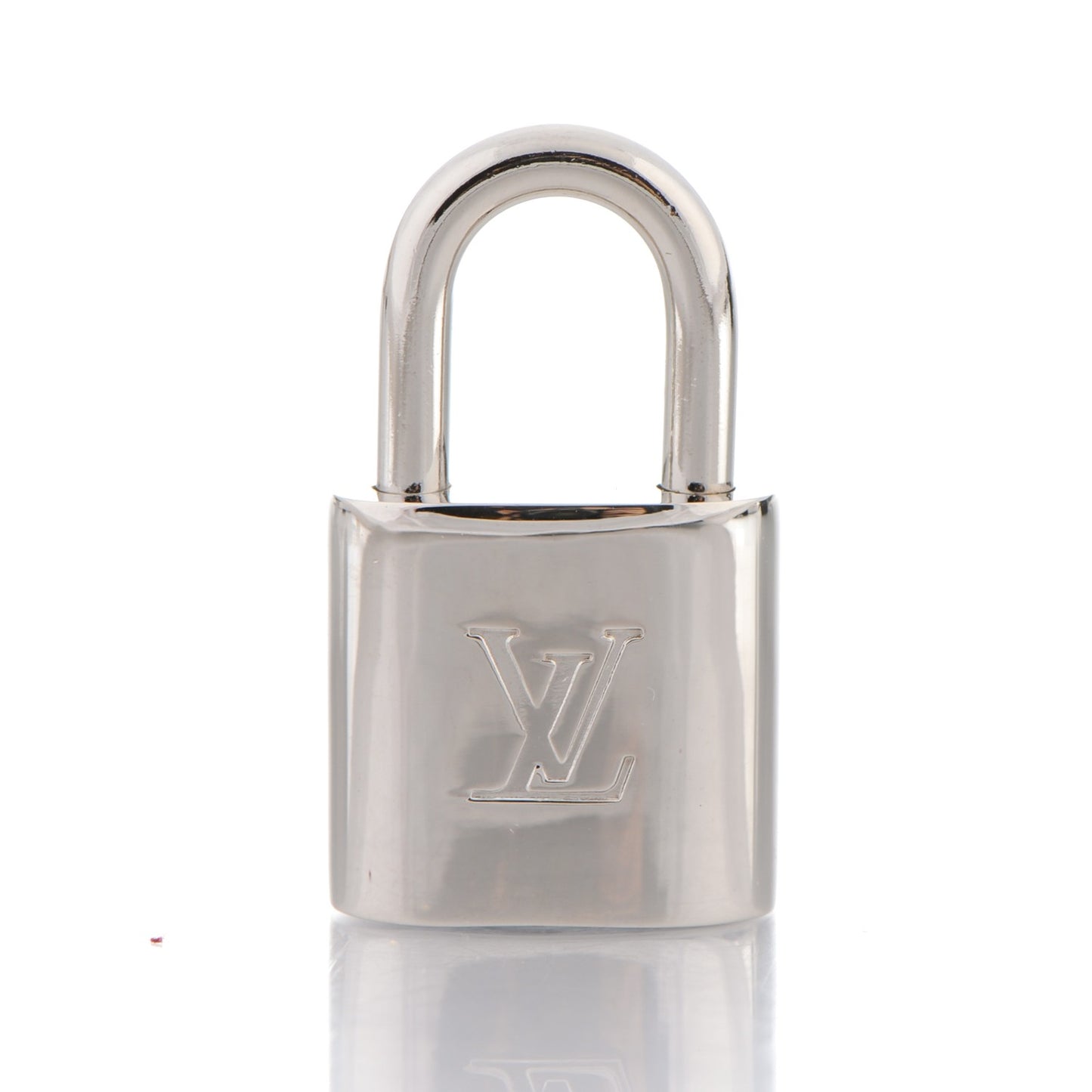 Polished Silver Lock and Key Set