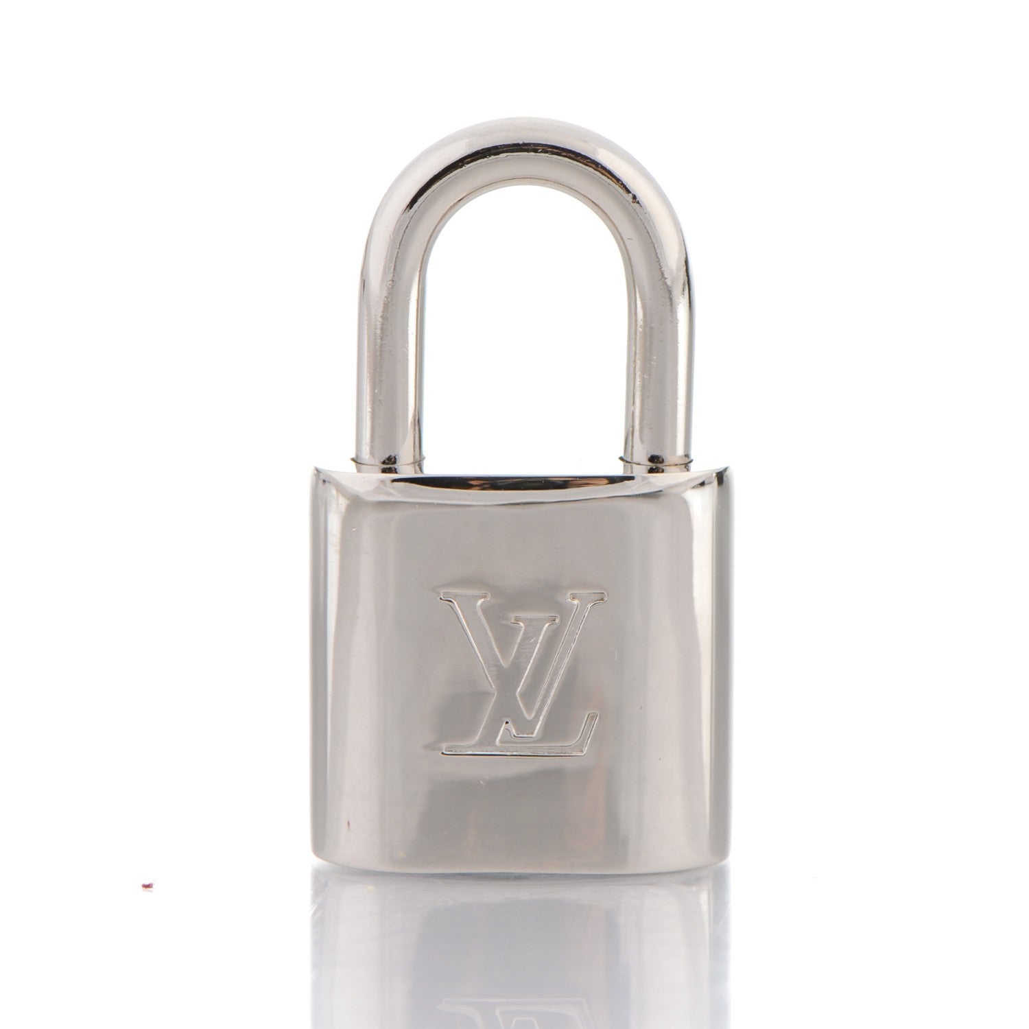 Louis Vuitton Polished Silver Lock and Key Set 3 of 5