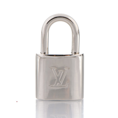 Louis Vuitton Polished Silver Lock and Key Set 3 of 5