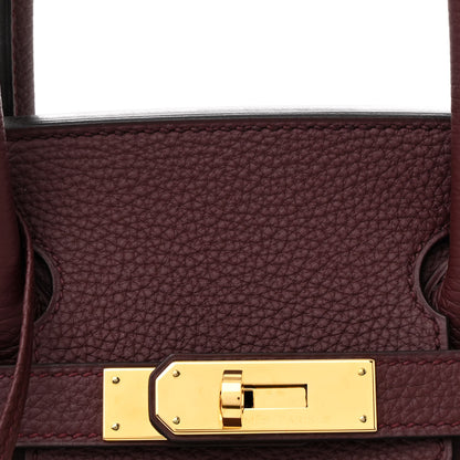 Hermes Togo Birkin 30 Bordeaux 8 of 10