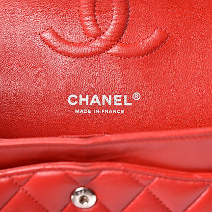 Chanel Lambskin Quilted Medium Double Flap Red 7 of 15