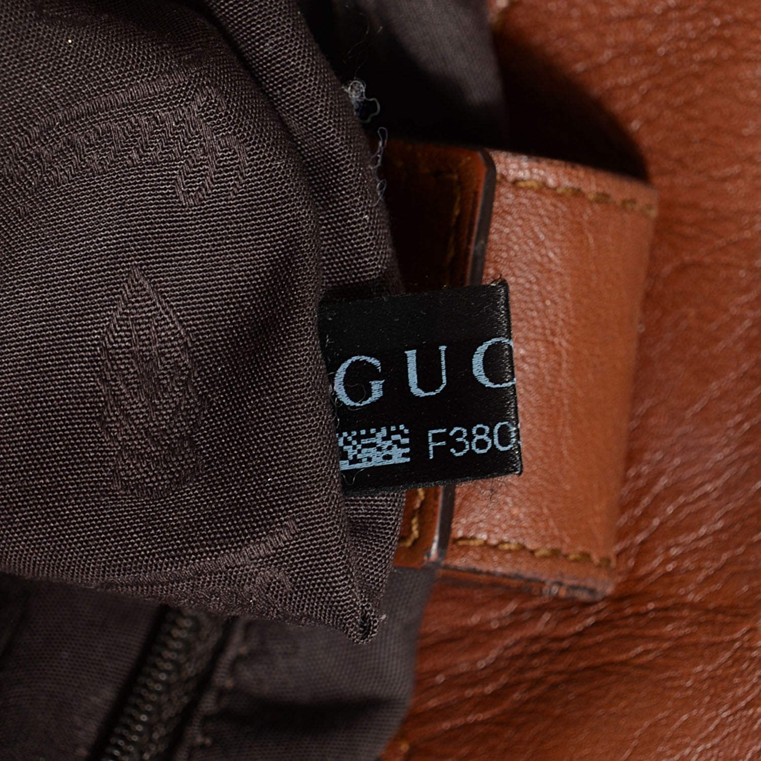 Gucci Guccissima Medium Sukey Tote Brown 8 of 9