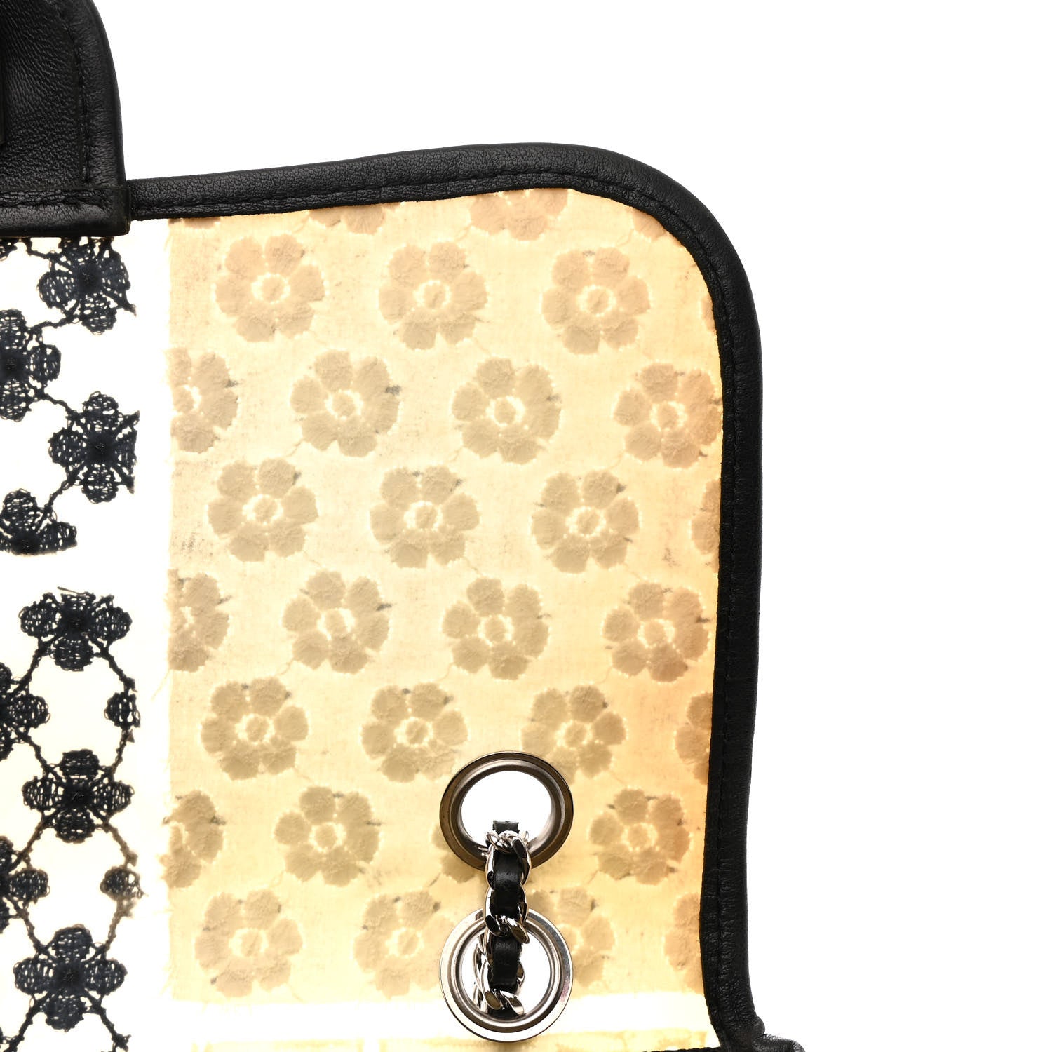Chanel PVC Tweed Patchwork Medium Single Flap Black 12 of 18