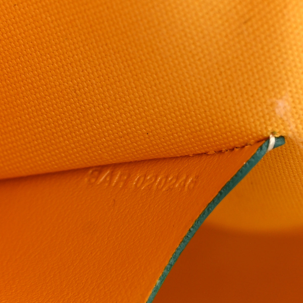 Goyard Goyardine Senat Pochette MM Green 7 of 11