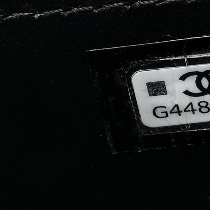 Chanel Caviar Quilted Mini Vanity Wrist Case With Chain Black 7 of 7