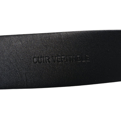 Chanel Calfskin Chain Belt 80 32 Black 7 of 7