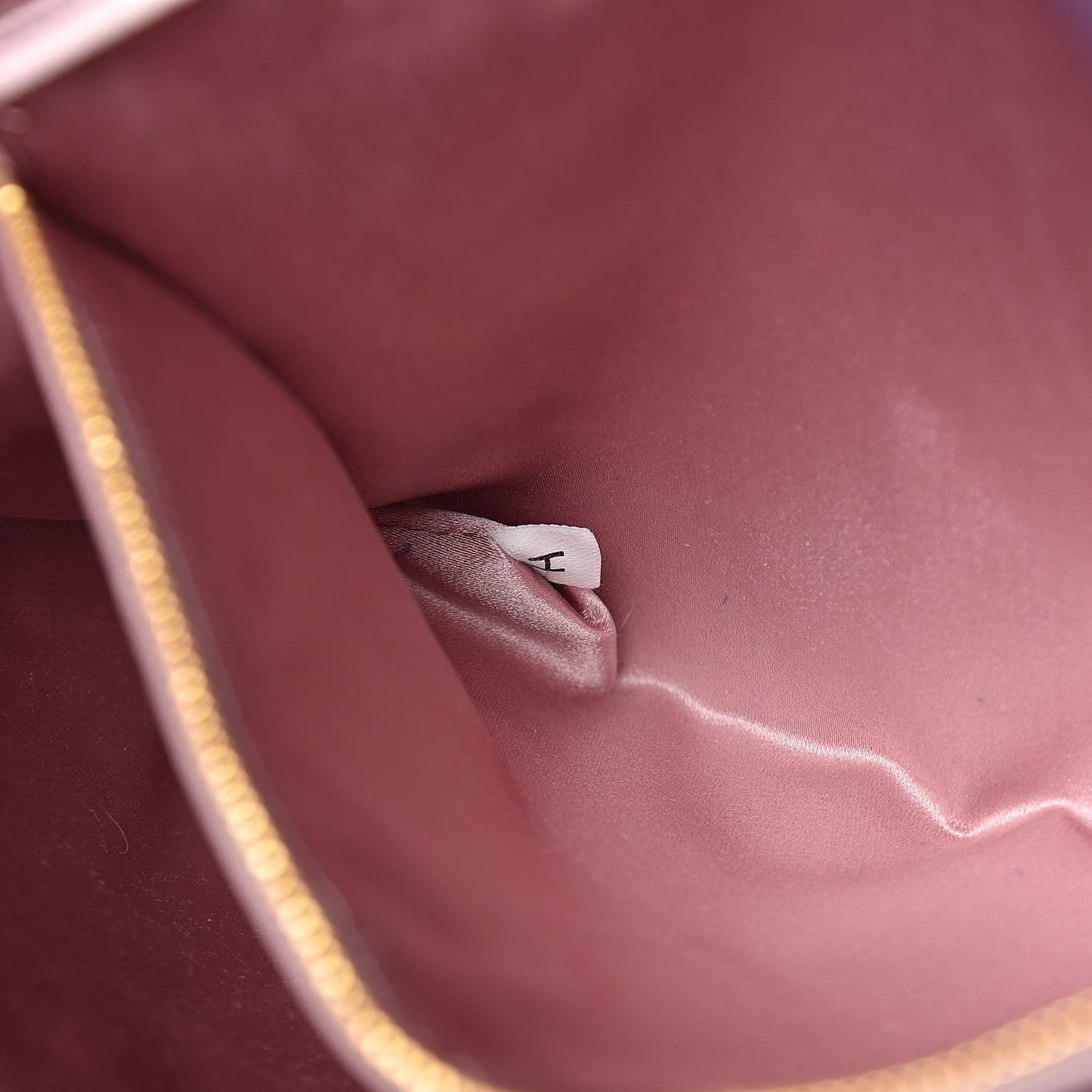 Nappa Stripes Clutch Viola