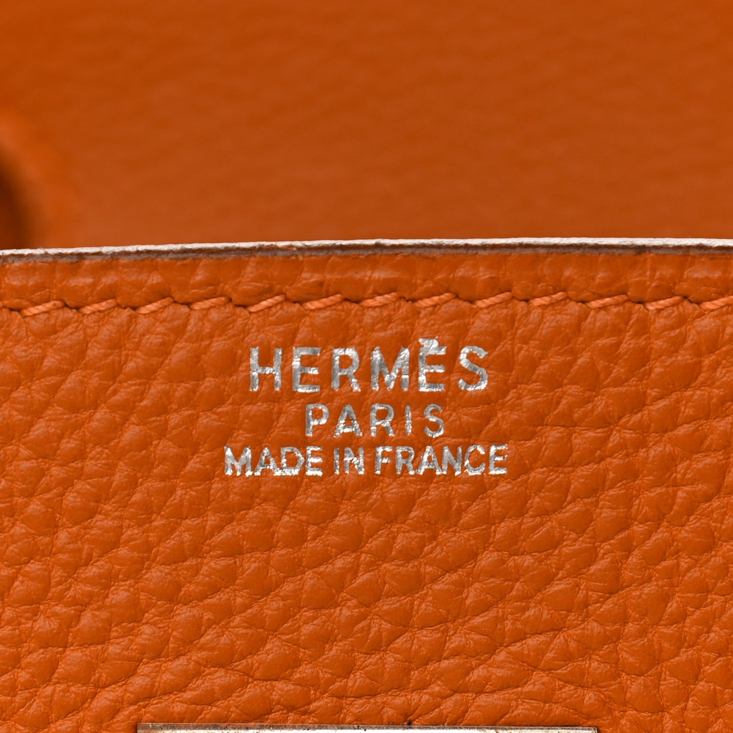 Togo Birkin 30 Orange