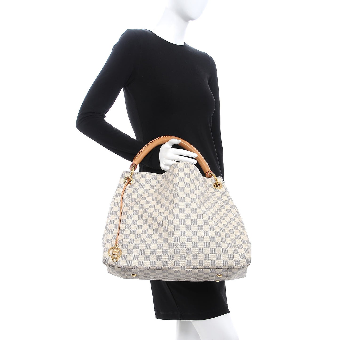 Damier Azur Artsy MM