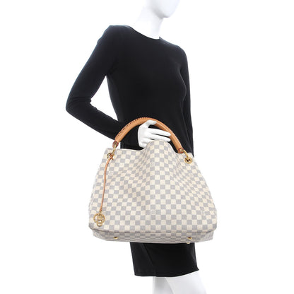 Louis Vuitton Damier Azur Artsy MM 2 of 8