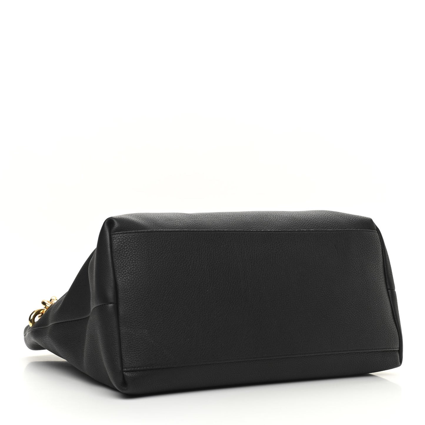 Grained Calfskin Saint Germain Tote Black