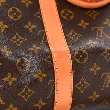 Louis Vuitton Monogram Keepall Bandouliere 55 10 of 20