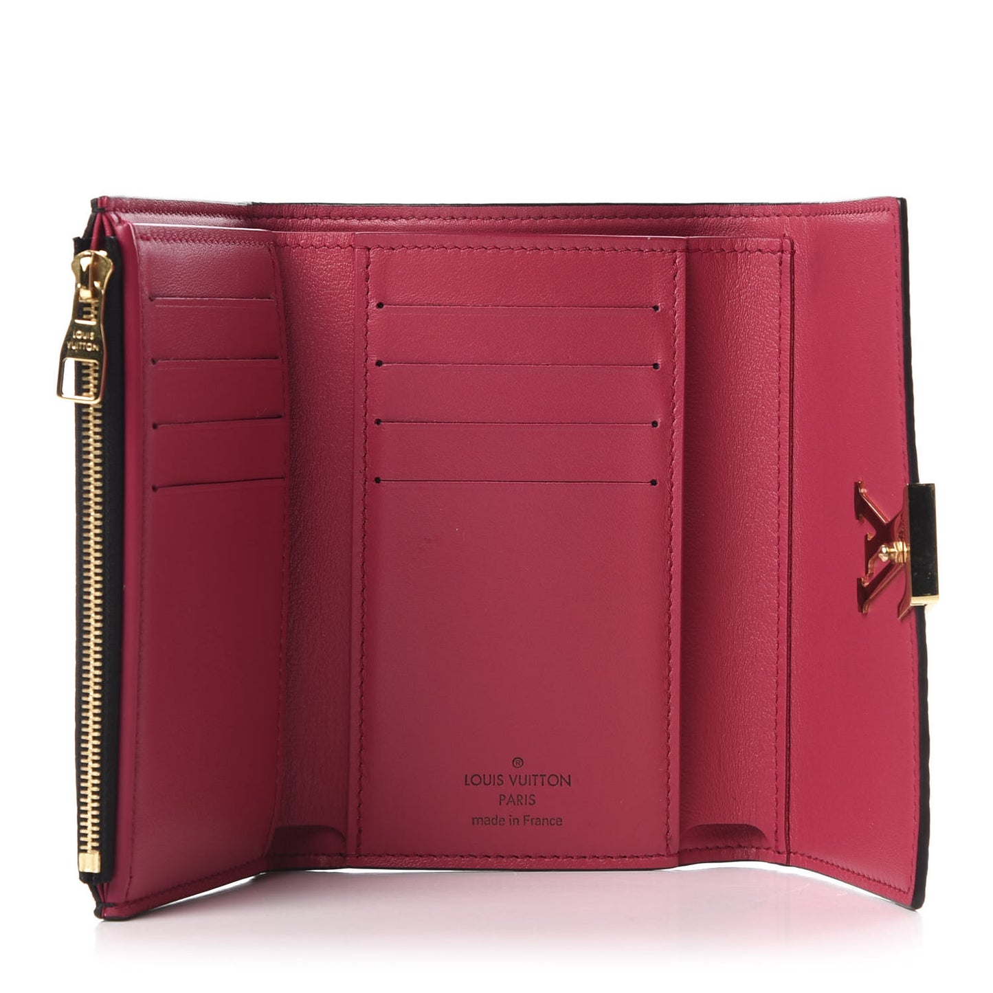 Taurillon Capucines Compact Wallet Black