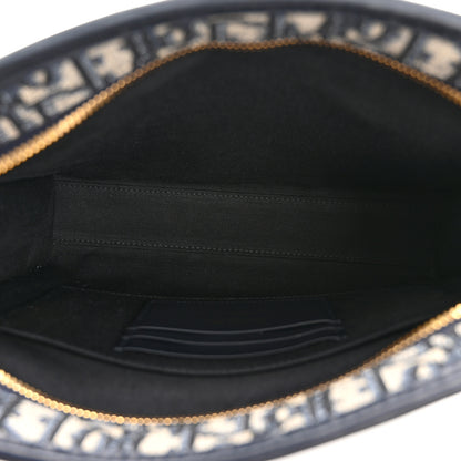 Christian Dior Oblique 30 Montaigne Pouch Blue 5 of 9