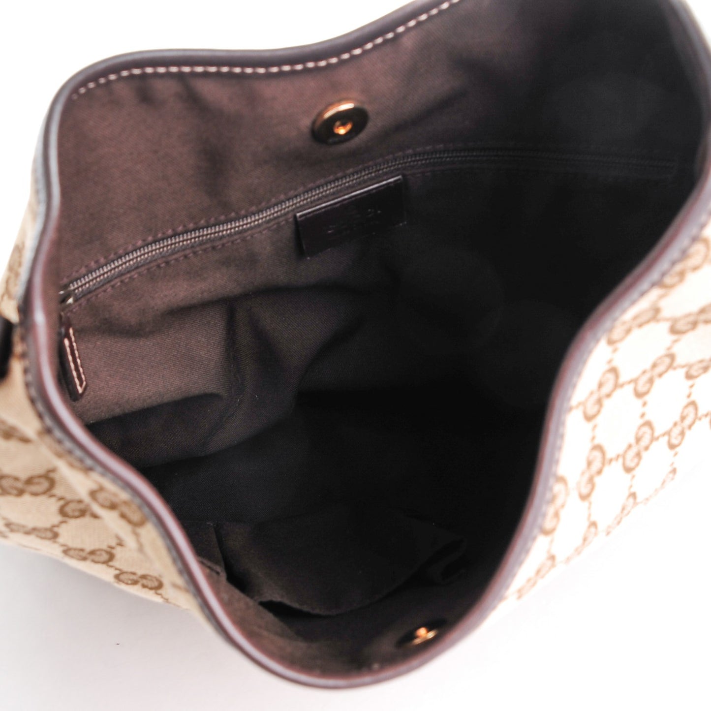 Monogram Medium New Britt Hobo Dark Brown