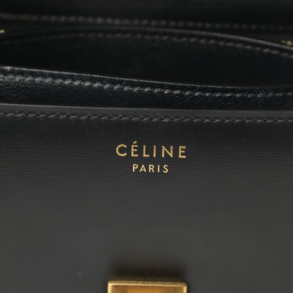 Celine Box Calfskin Small Classic Box Flap Bag Black 6 of 14