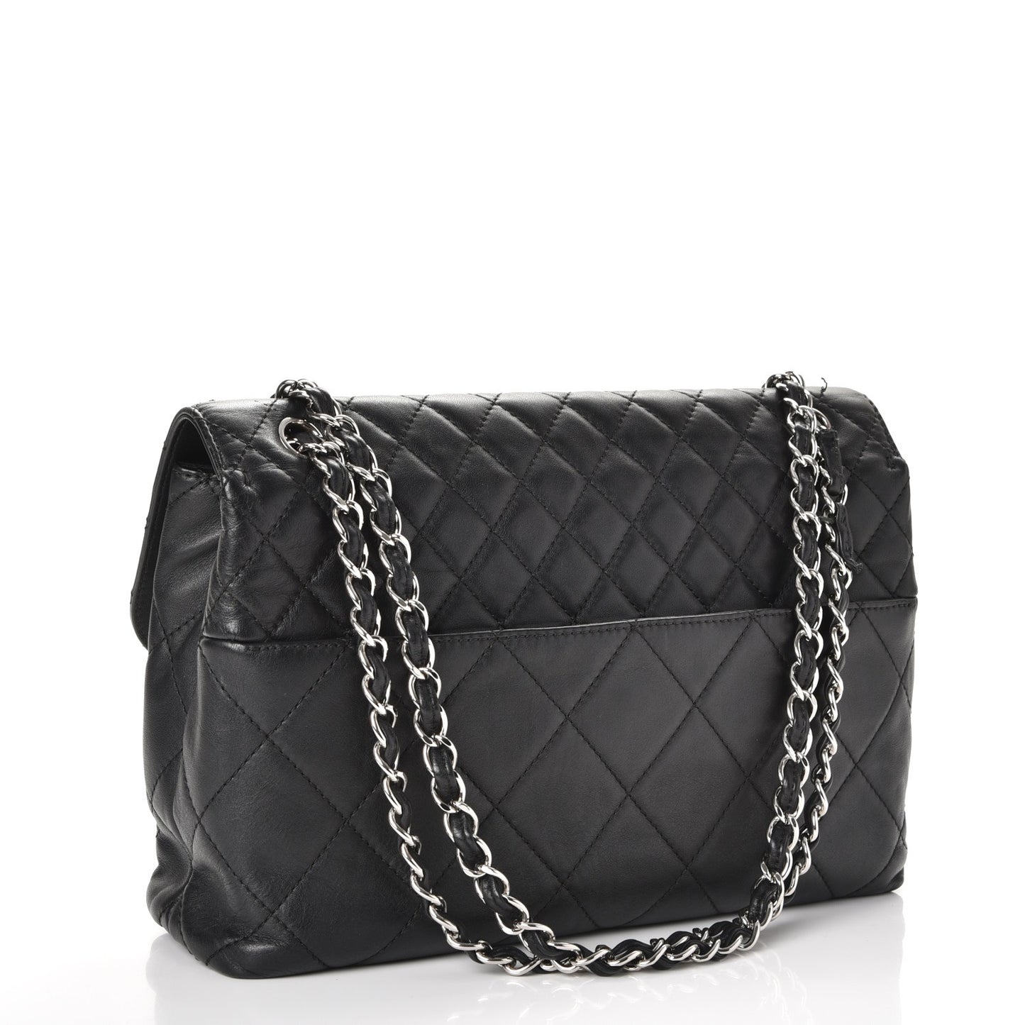 Calfskin Quilted In The Business Flap Black