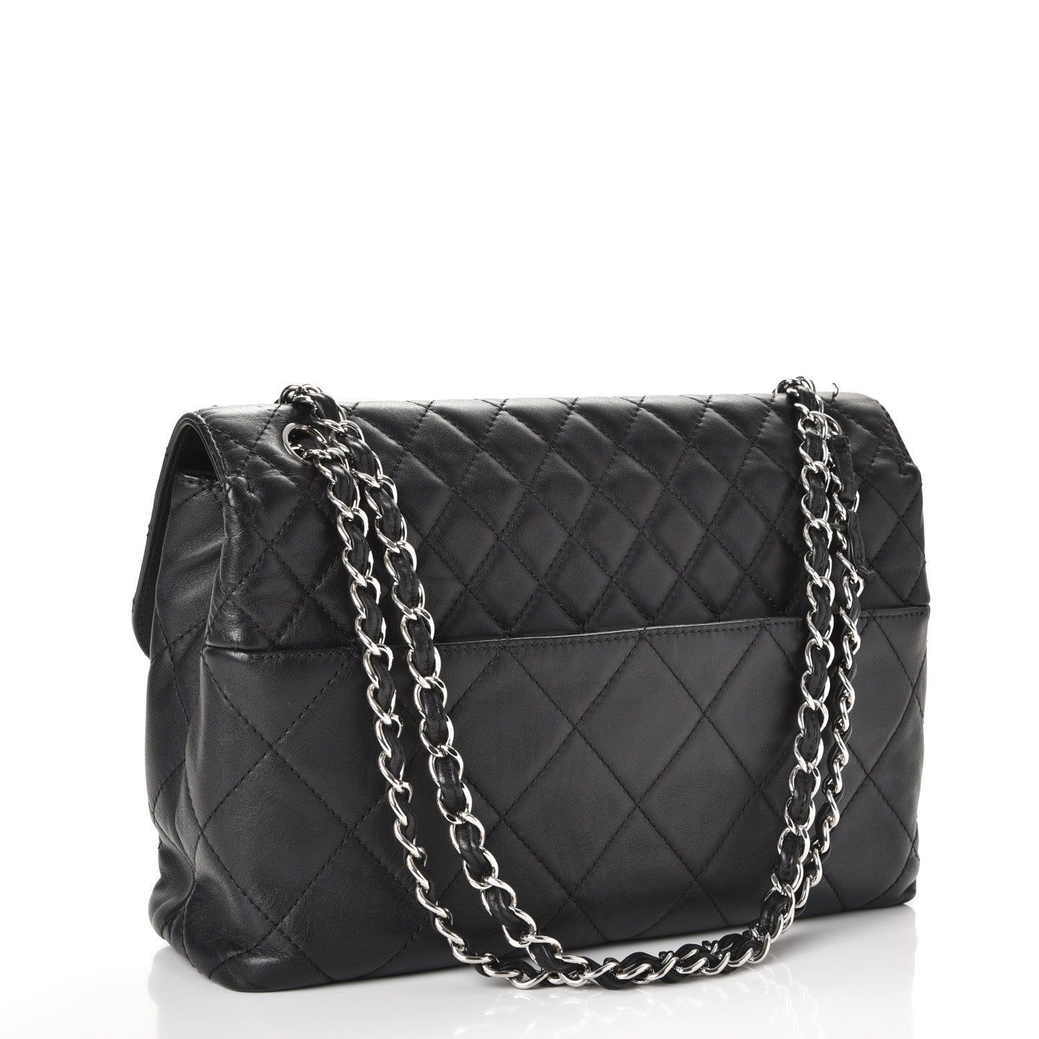 Chanel Calfskin Quilted In The Business Flap Black 3 of 12