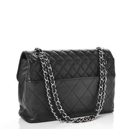 Chanel Calfskin Quilted In The Business Flap Black 3 of 12