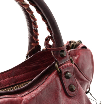 Balenciaga Agneau Classic Hardware City Dark Wine 17 of 18