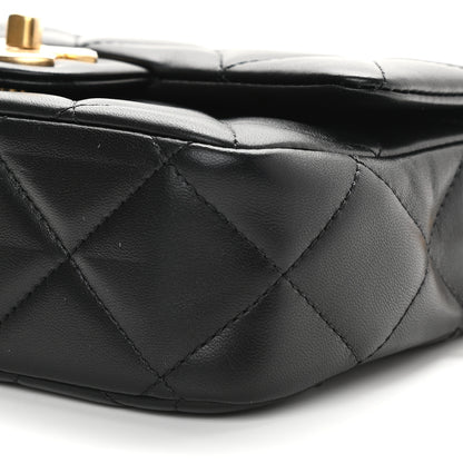 Chanel Lambskin Quilted Mini My Perfect Flap Black 9 of 9