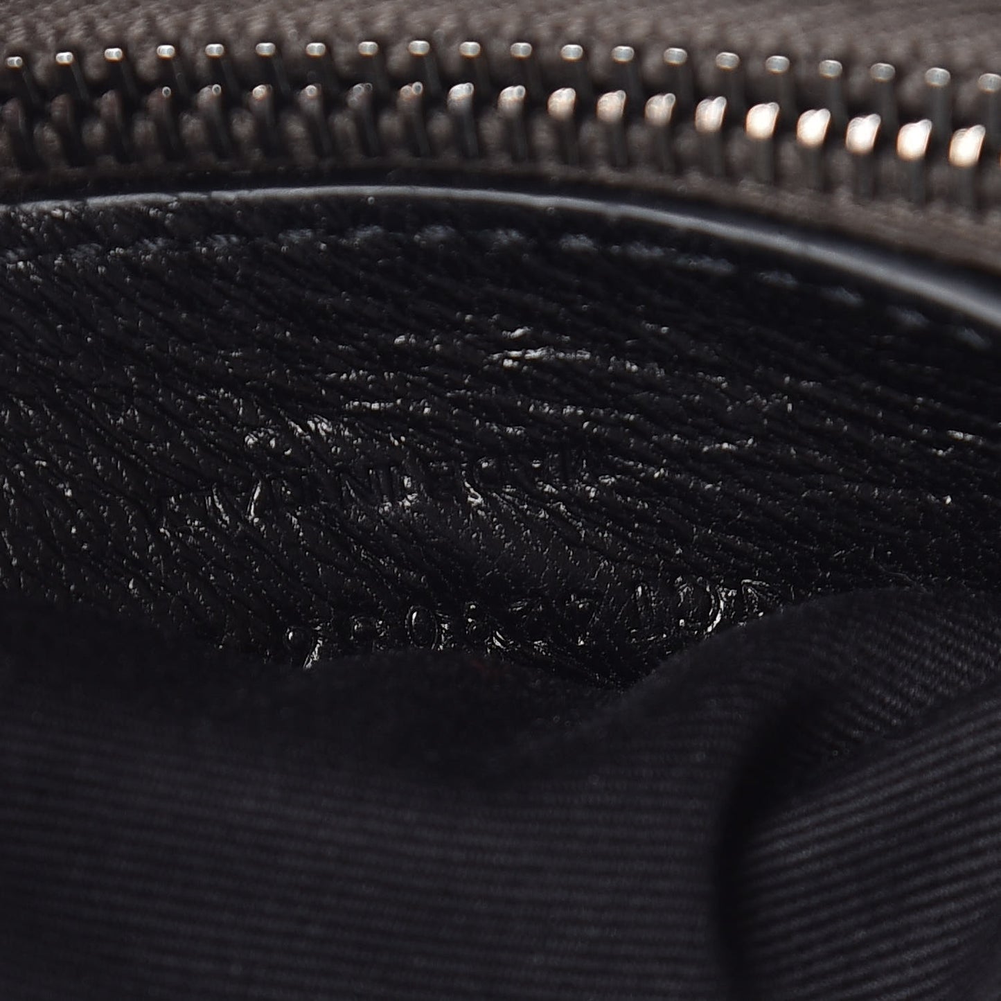 Metallic Grain De Poudre Matelasse Chevron Monogram Medium College Bag Gunmetal