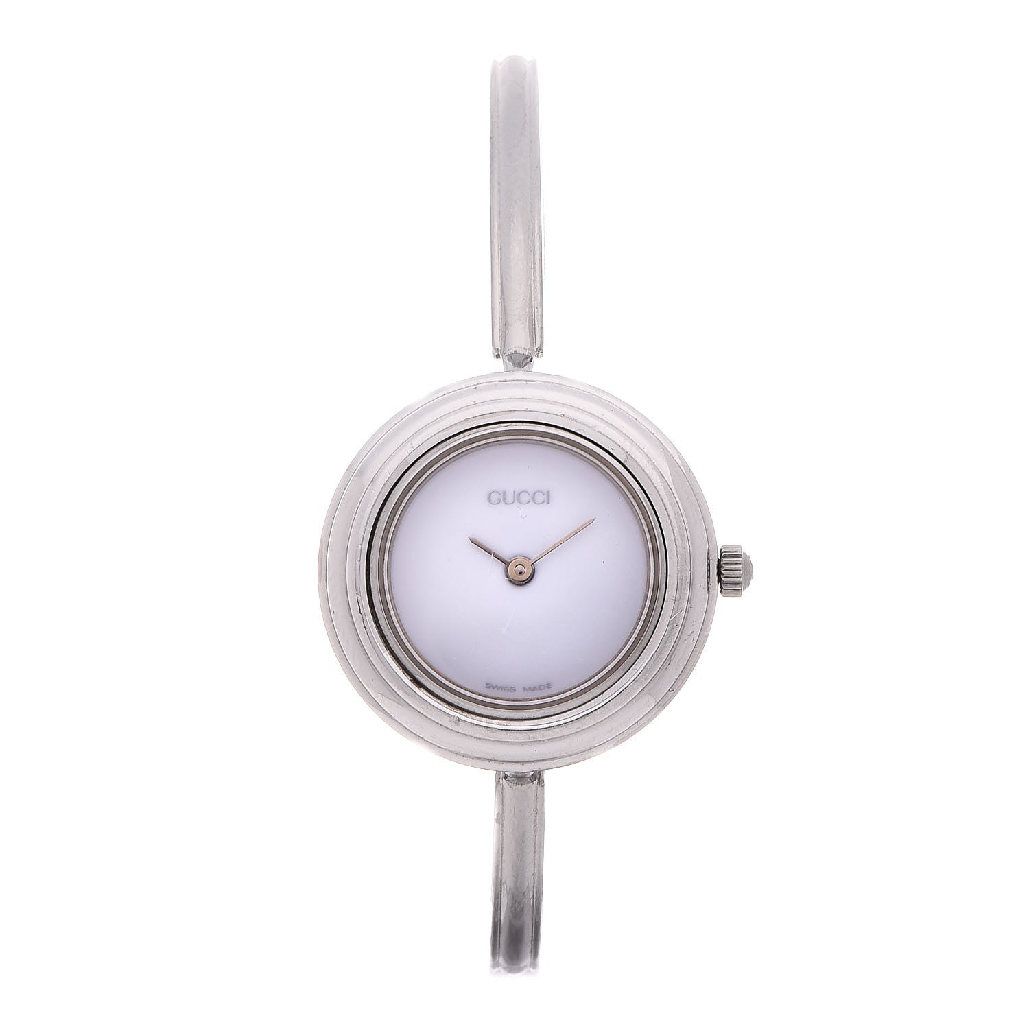 Gucci Stainless Steel 26mm Interchangeable Bezel Quartz Watch 1 of 9