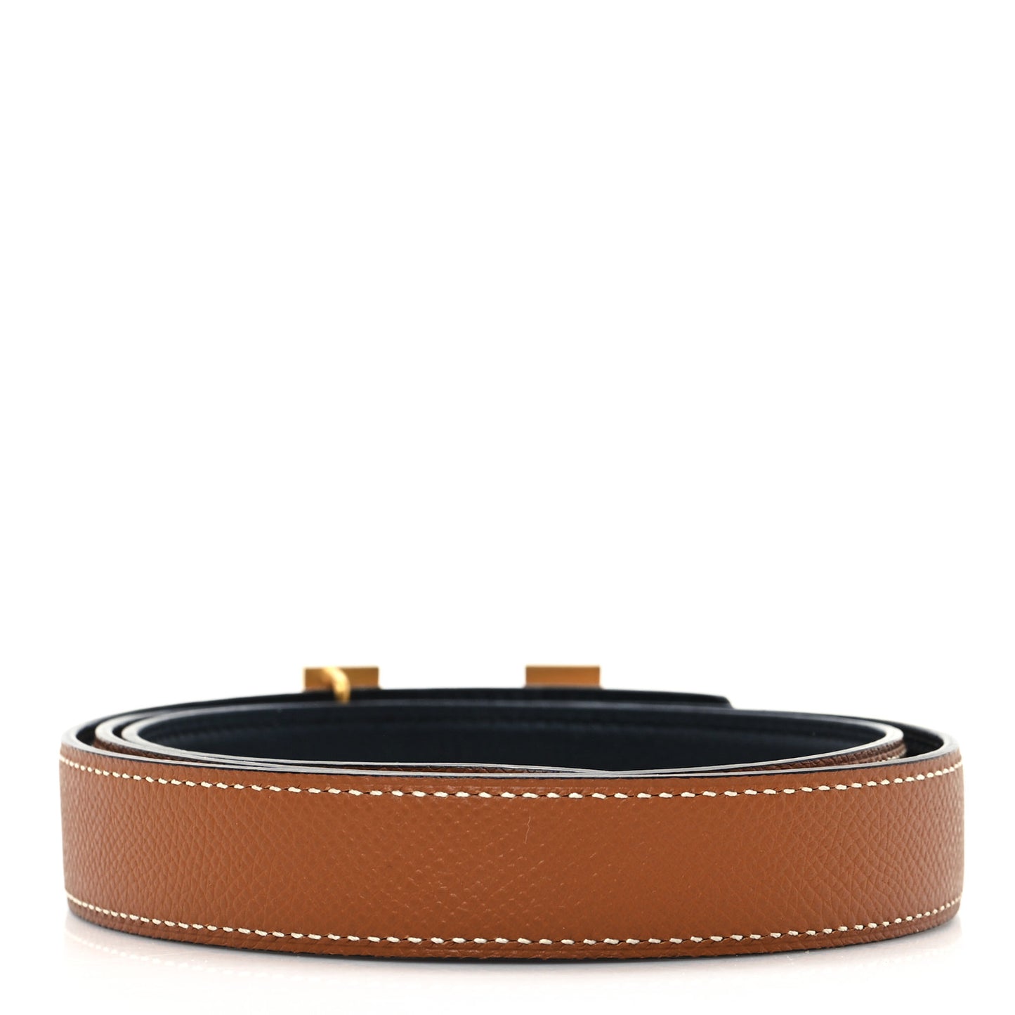 Swift Epsom 24mm Mini Constance H Belt 85 34 Black Gold