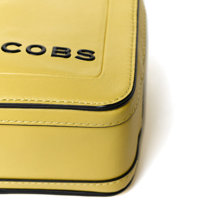 Marc Jacobs Calfskin Mini The Textured Box Bag Yellow 8 of 13