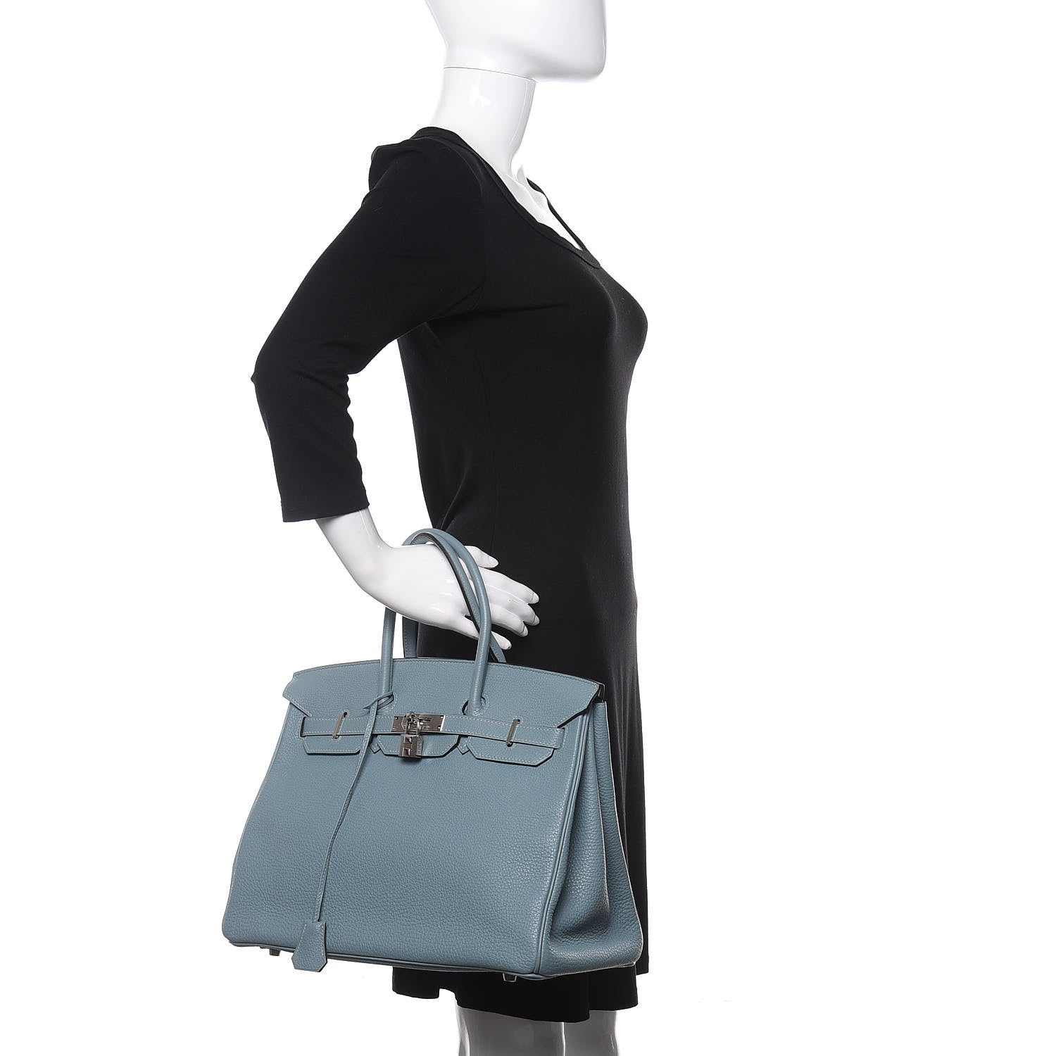Hermes Togo Birkin 35 Ciel 2 of 11