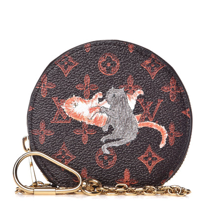 Louis Vuitton Calfskin Catogram Micro Boite Chapeau Marron 1 of 9