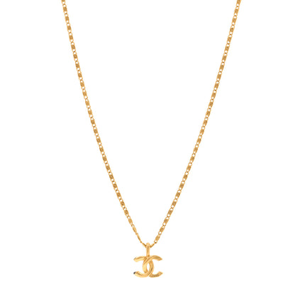 Chanel Metal CC Necklace Gold 1 of 5