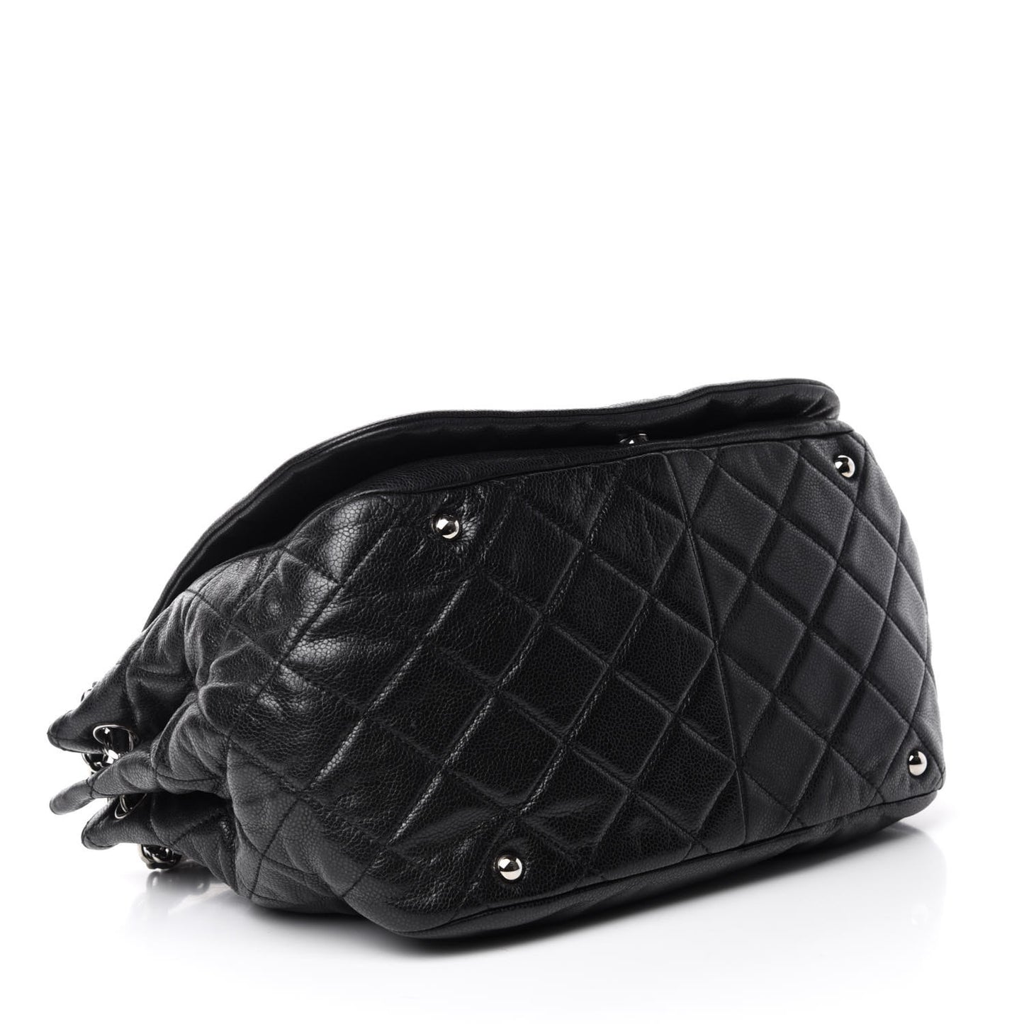 Caviar Timeless CC Accordion Flap Black
