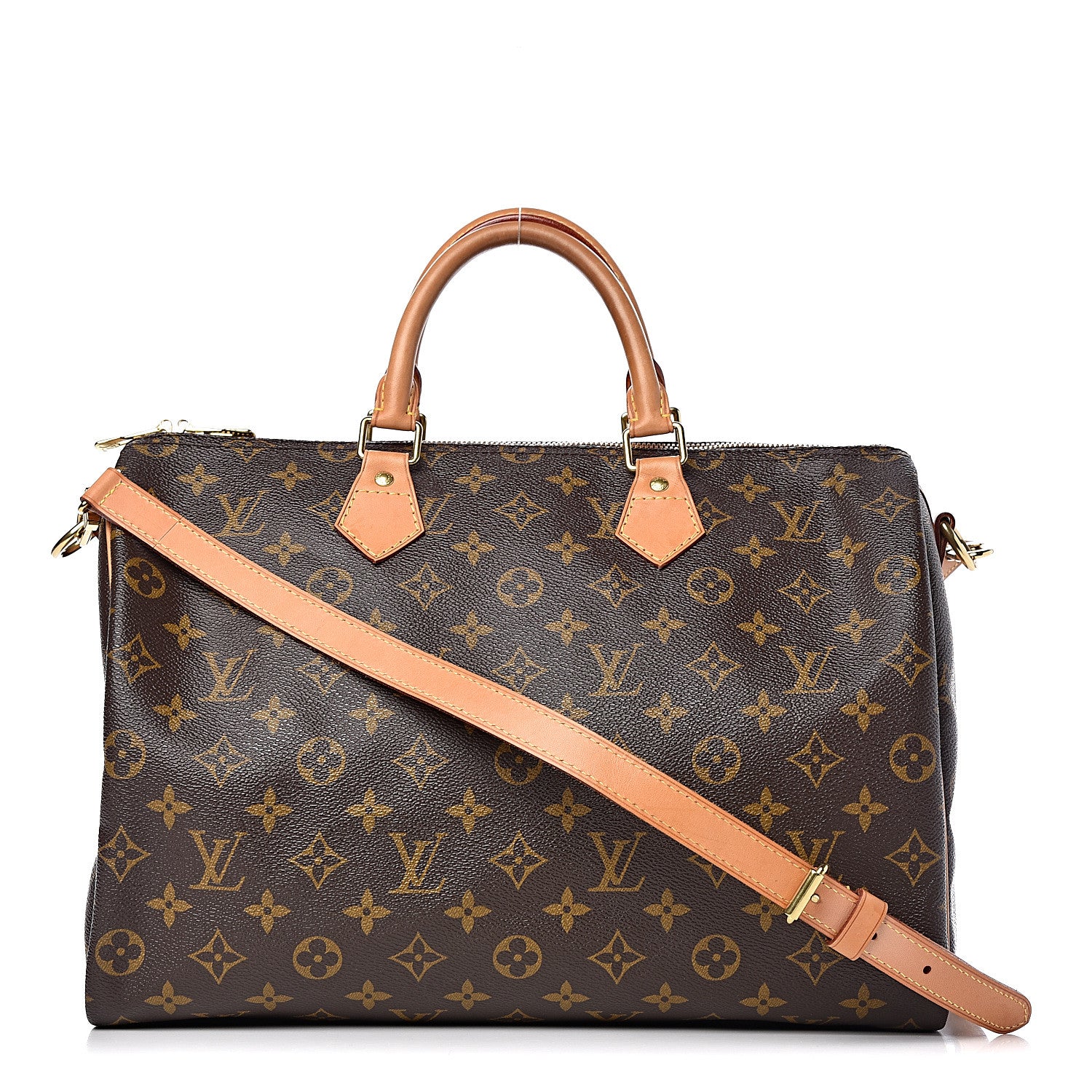 Louis Vuitton Monogram Speedy Bandouliere 35 1 of 12