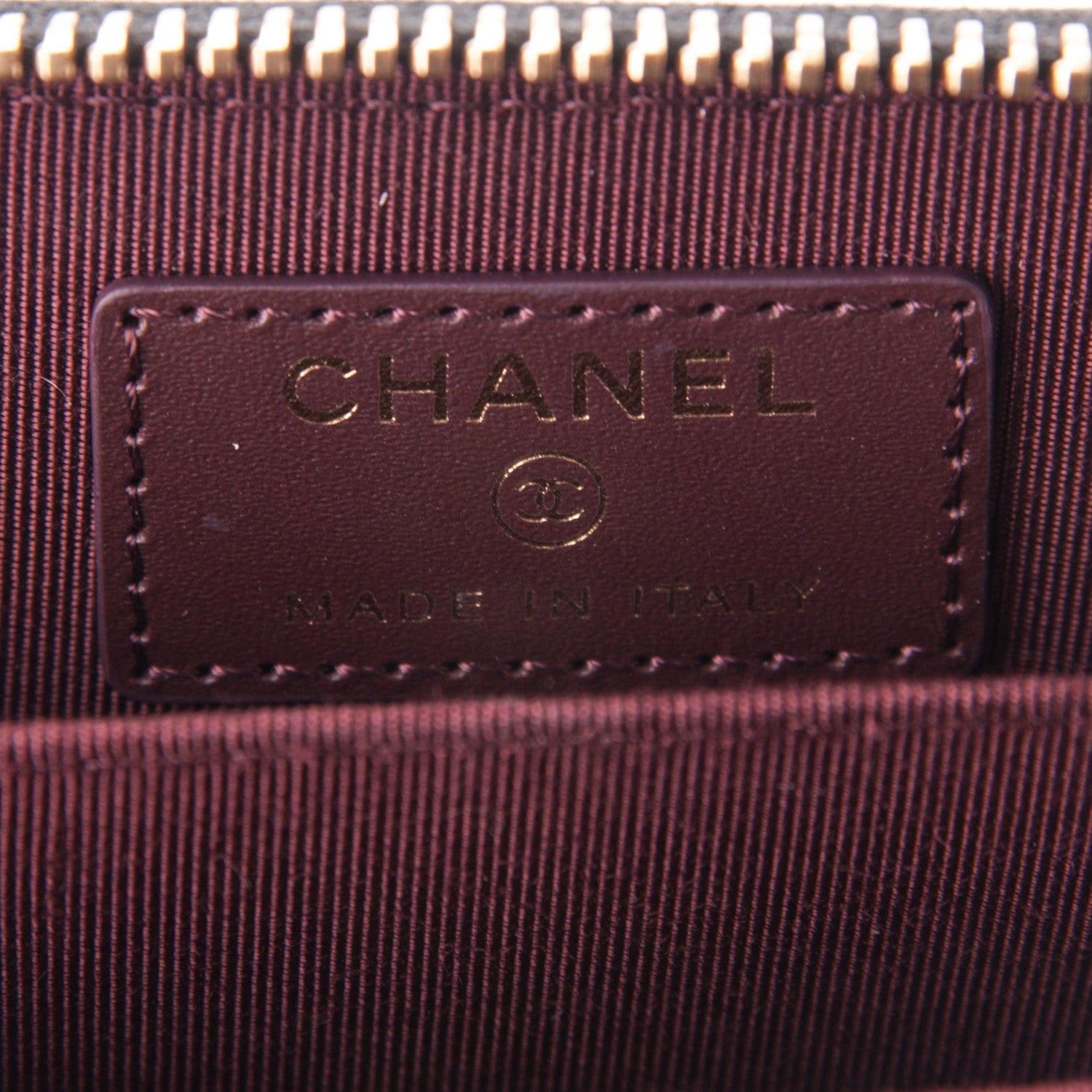 Chanel Caviar Quilted Zip Coin Purse Black 6 of 7