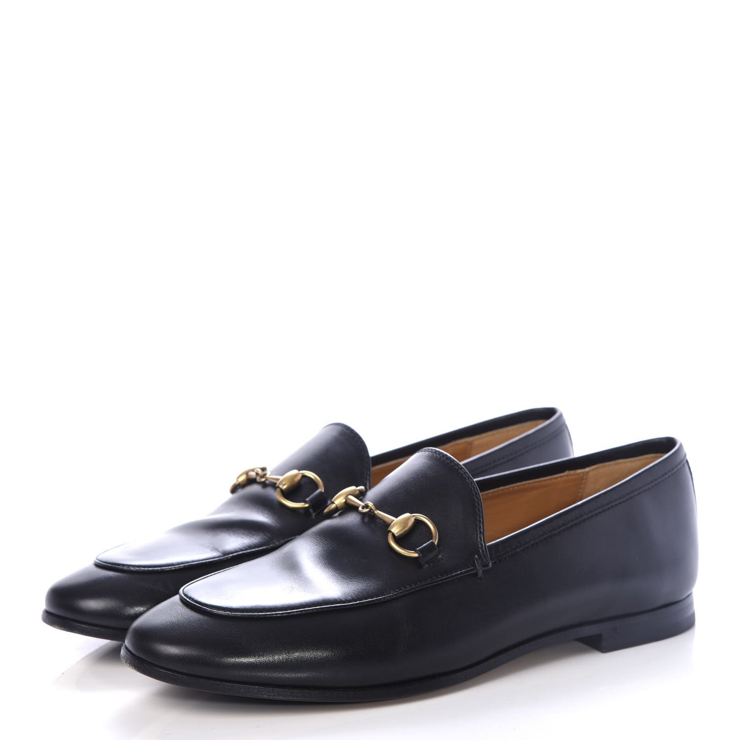 Calfskin Womens Jordaan Loafers 36 Black