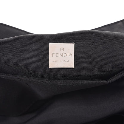Fendi Zucchino Small Shoulder Bag Black 6 of 10