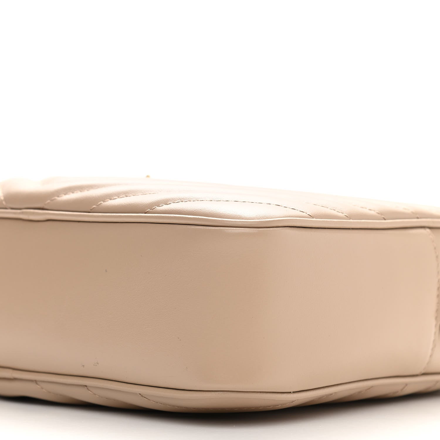 Saint Laurent Calfskin Matelasse Monogram Lou Camera Bag Dark Beige 9 of 9