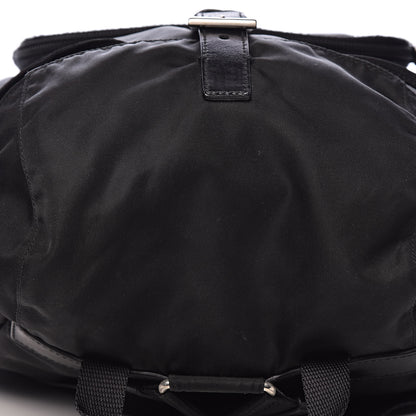Prada Nylon Vela Medium Backpack Black 17 of 18