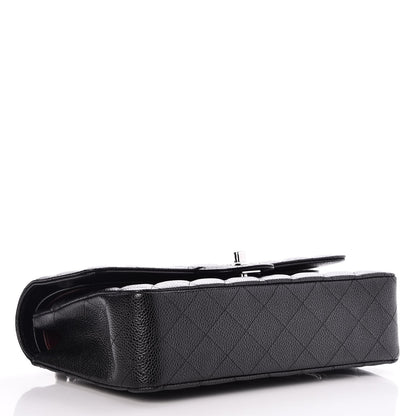Chanel Caviar Quilted Medium Double Flap Black 3 of 7