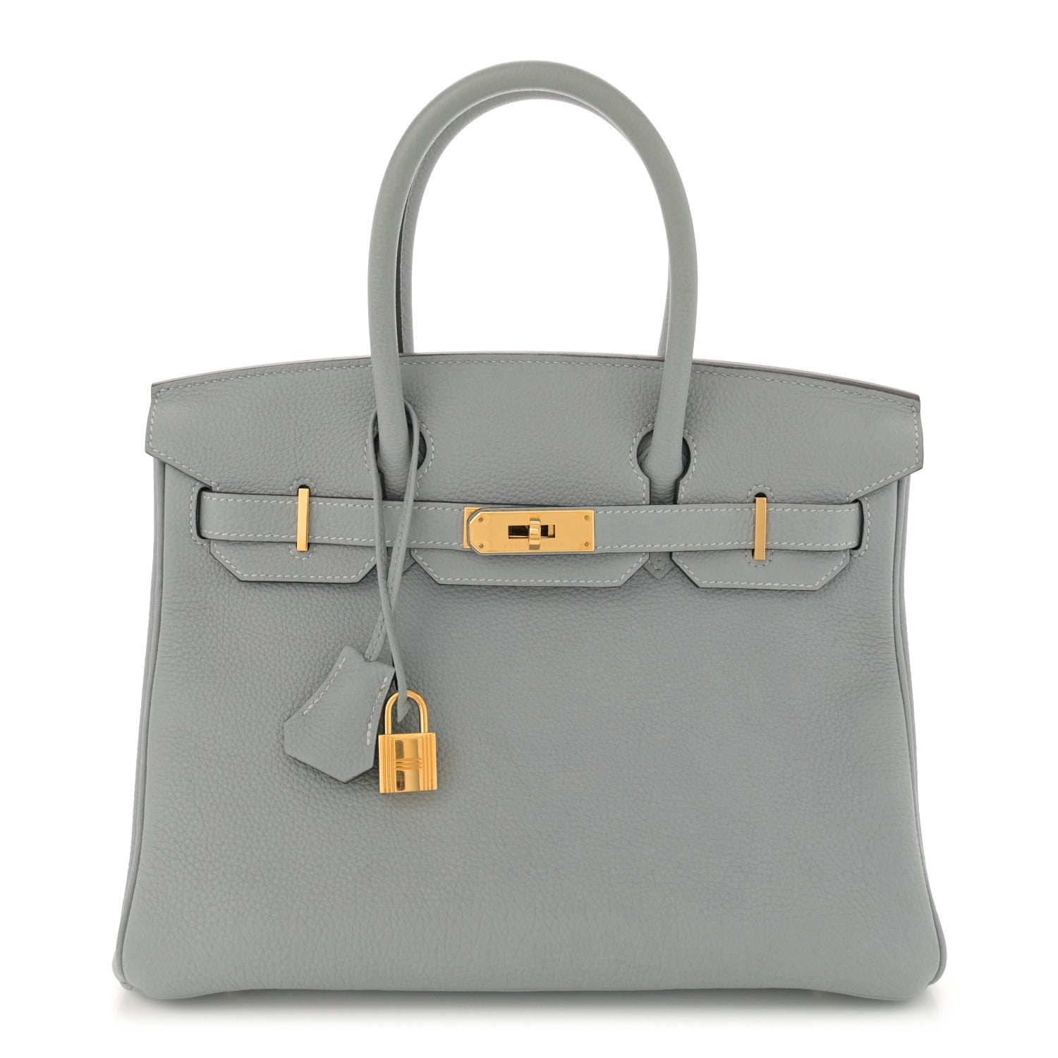 Hermes Togo Birkin 30 Bleu Glacier 1 of 14