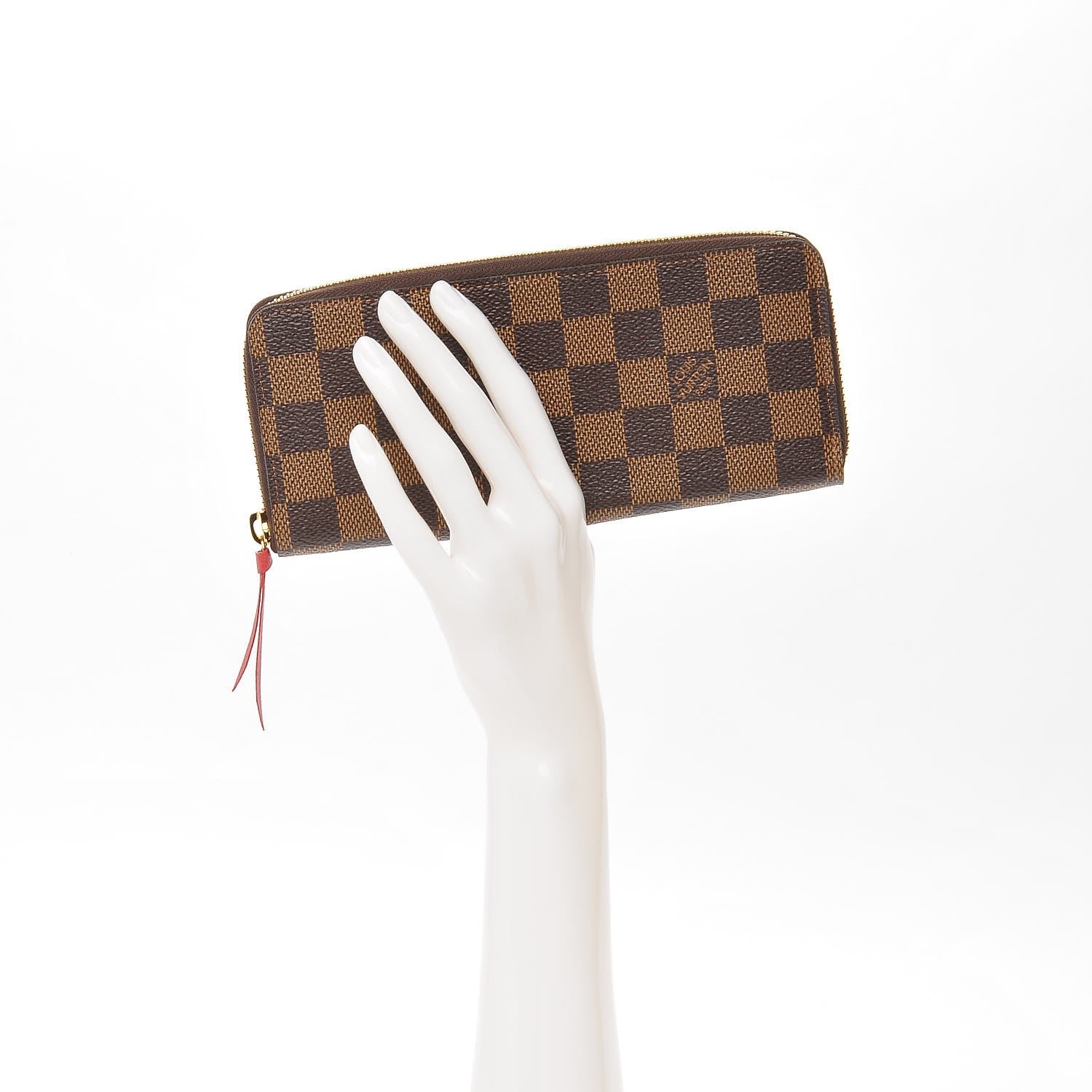 Louis Vuitton Damier Ebene Clemence Wallet 2 of 6