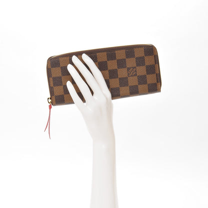 Louis Vuitton Damier Ebene Clemence Wallet 2 of 6