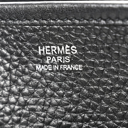 Hermes Taurillon Clemence Evelyne III GM Black 6 of 10