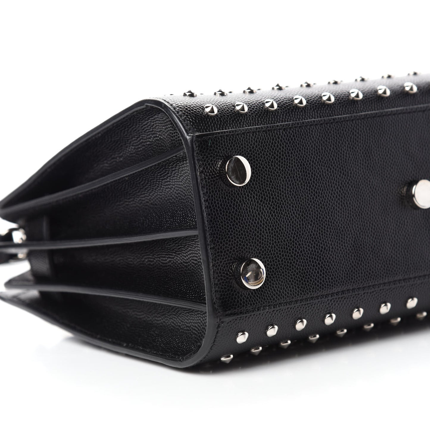 Grain De Poudre Studded Nano Sac De Jour Black