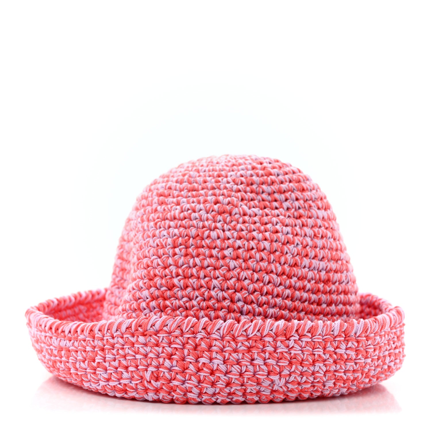 Hermes Cotton Crochet Gigi Bucket Hat M Rose Lilas 1 of 10