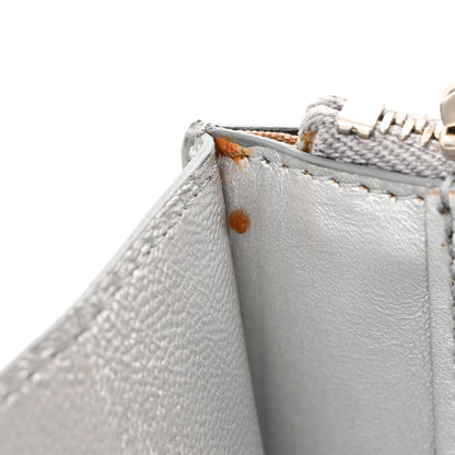 Givenchy Metallic Calfskin Pandora Chain Wallet Silver 12 of 13